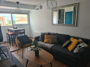 Appartement T2 27m² meublé vue mer, 50m de la plage